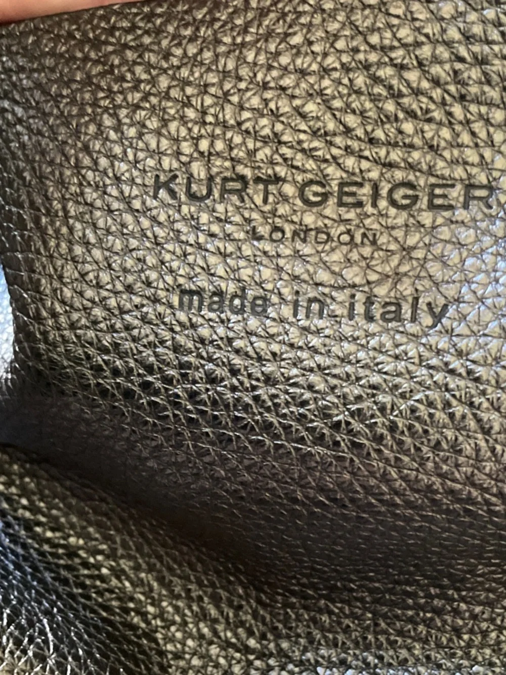 Kurt Geiger Violet Horizontal Leather Tote